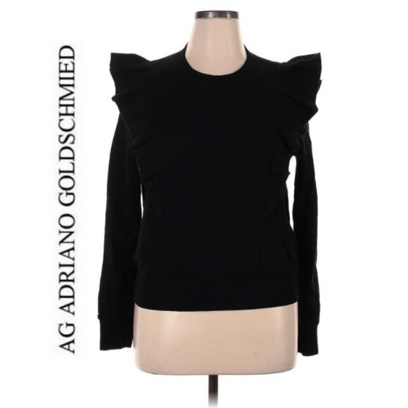 AG ADRIANO GOLDSCHMIED, Black pullover sweatshirt - Picture 2 of 11